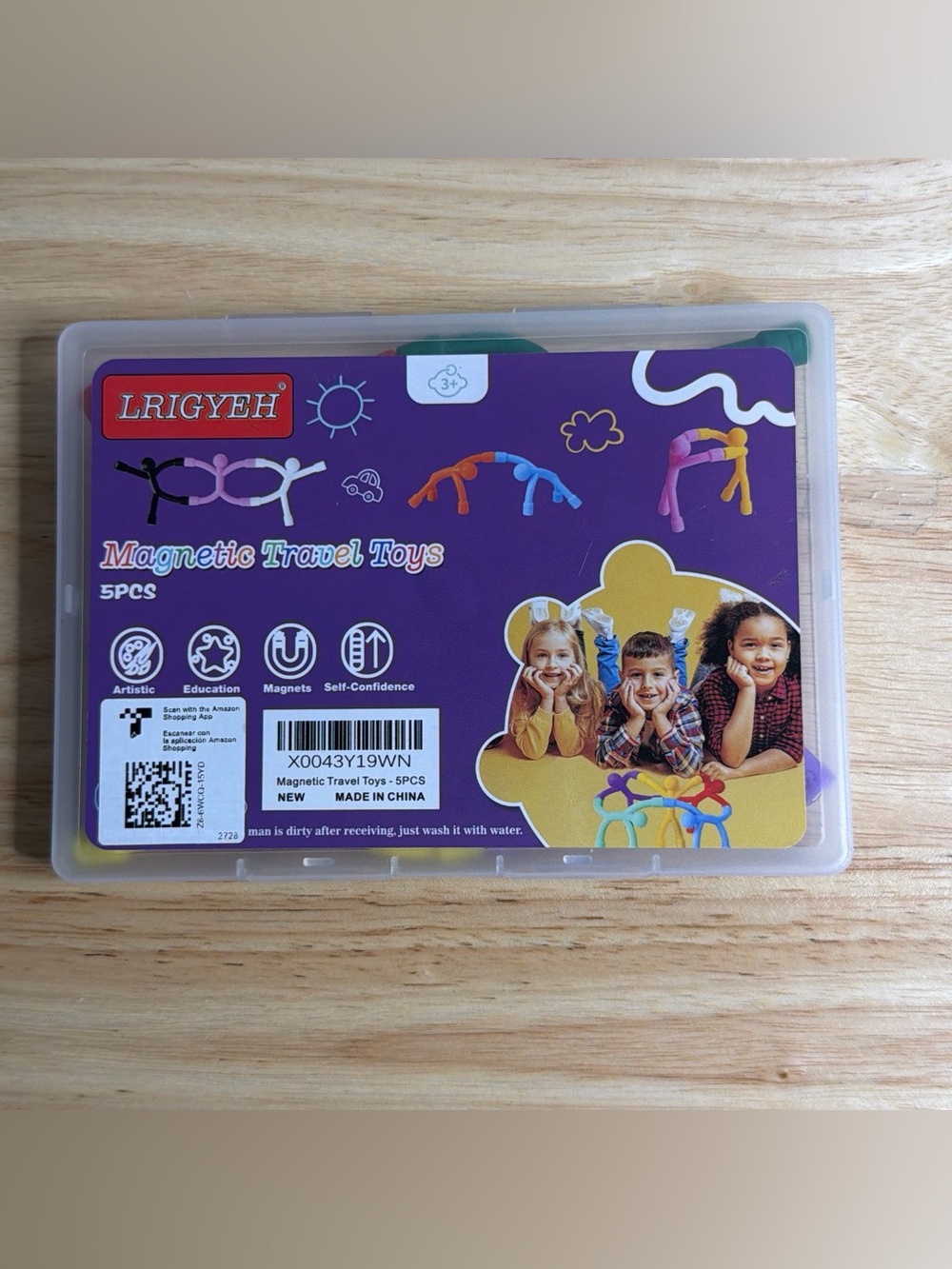 Magnetic Travel Toys - Purple Set by